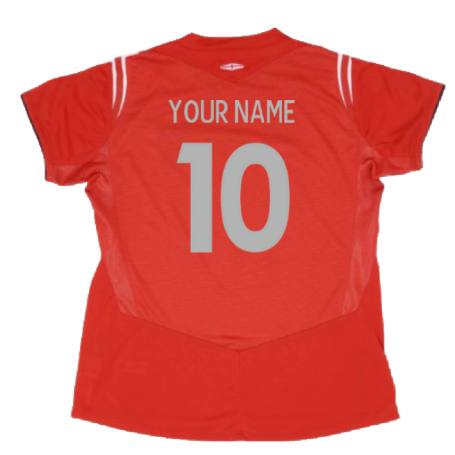 England 2004-05 Women\'s Away Shirt (W-14) (Excellent) (Your Name)-Football Shirts Shop