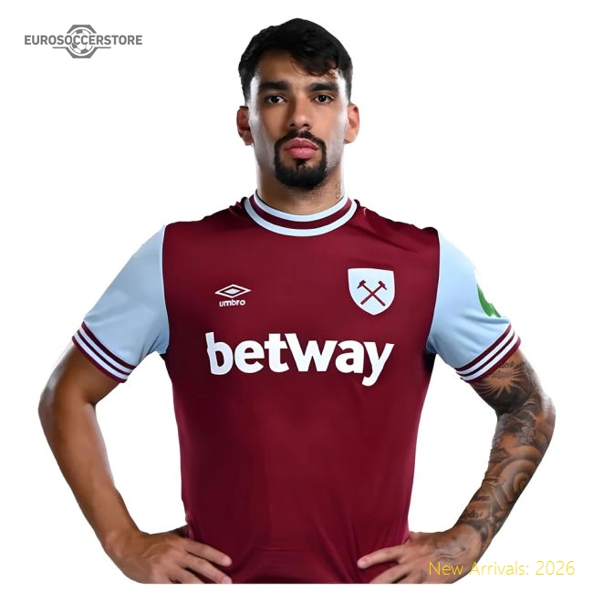2024-2025 West Ham Home Shirt-Football Shirts Shop