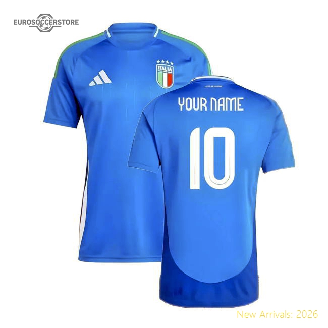 2024-2025 Italy Home Shirt (Your Name)-Football Shirts Shop