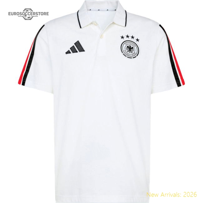 2026-2027 Germany DNA Polo Shirt (White)-Football Shirts Shop