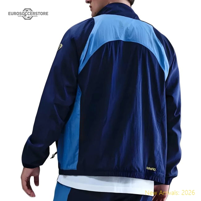 2025-2026 Tottenham T90 Training Jacket (Navy)-Football Shirts Shop