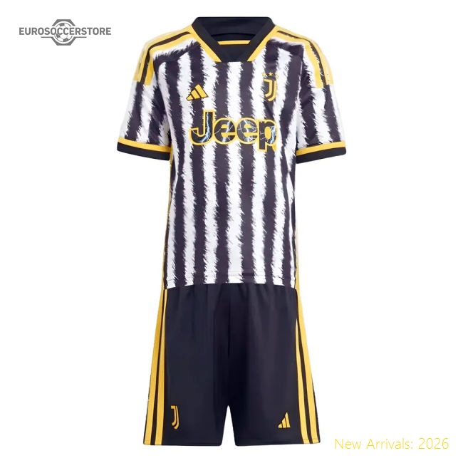 2023-2024 Juventus Home Mini Kit-Football Shirts Shop