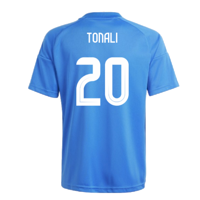 2024-2025 Italy Home Fan Jersey (Kids) (TONALI 20)-Football Shirts Shop