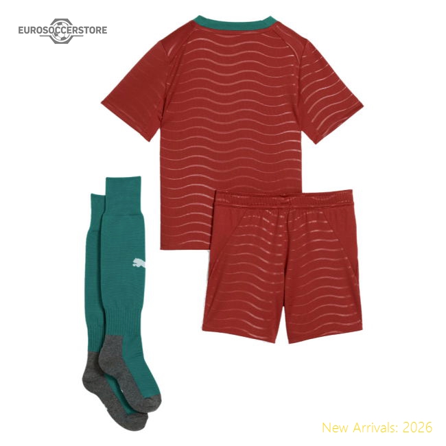 2026-2027 Portugal Home Mini Kit-Football Shirts Shop