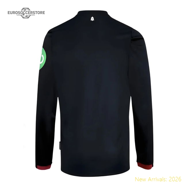 2024-2025 West Ham Long Sleeve Away Shirt (Kids)-Football Shirts Shop