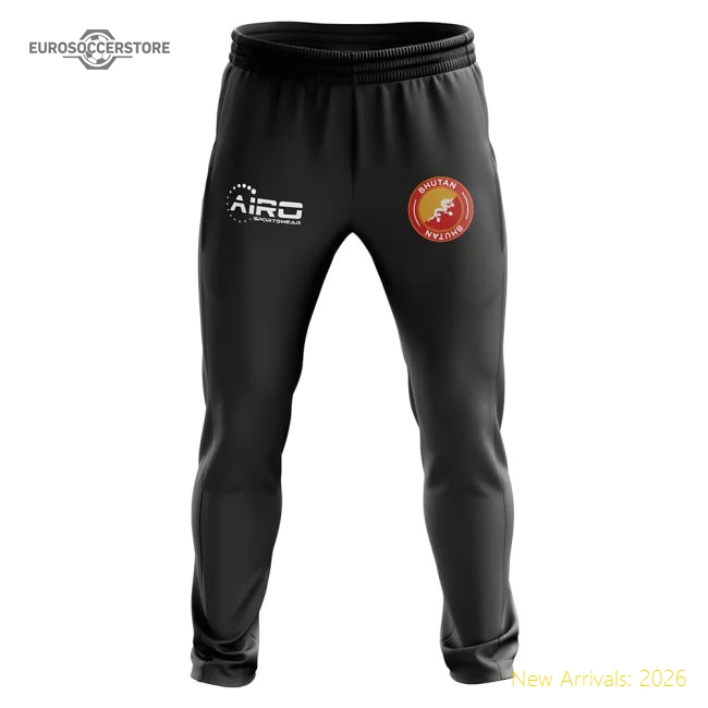 Bhutan Concept Football Training Pants (Black)-Football Shirts Shop