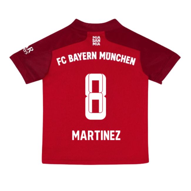 2021-2022 Bayern Munich Home Mini Kit (MARTINEZ 8)-Football Shirts Shop