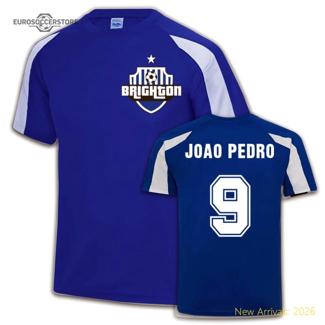 Brighton Sports Training Jersey (Joao Pedro 9)-Football Shirts Shop