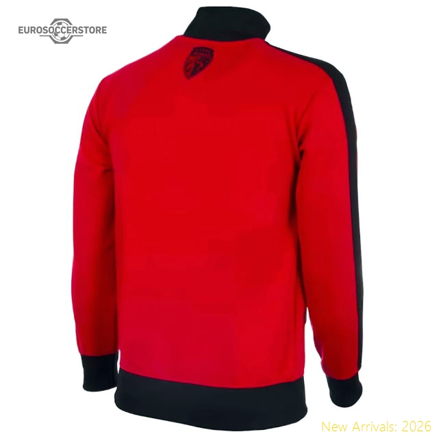 Stade Rennais 1970-71 Retro Football Jacket-Football Shirts Shop
