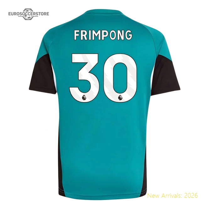 2025-2026 Liverpool EU Training Jersey (Green) - Kids (Frimpong 30)-Football Shirts Shop