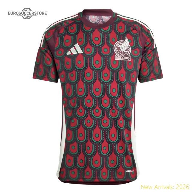 2024-2025 Mexico Home Shirt (E.ALVAREZ 4)-Football Shirts Shop