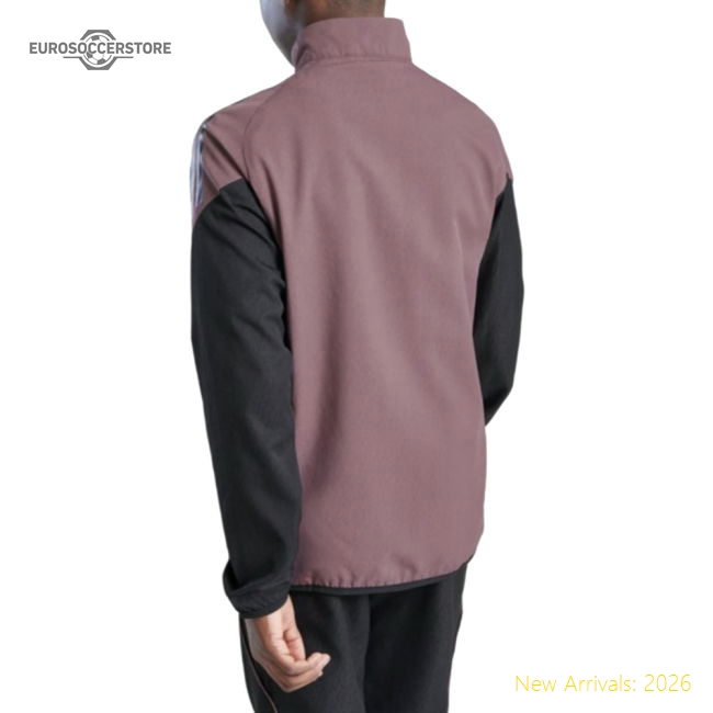 2025-2026 Real Madrid Presentation Jacket (Shadow Fig) - Kids-Football Shirts Shop