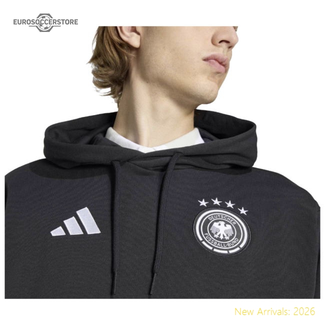 2026-2027 Germany DNA Hooded Top (Black)-Football Shirts Shop