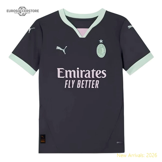 2024-2025 AC Milan Third Shirt (Kids)-Football Shirts Shop