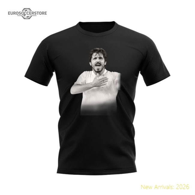Gennaro Gattuso AC Milan Legend T-Shirt (Black)-Football Shirts Shop