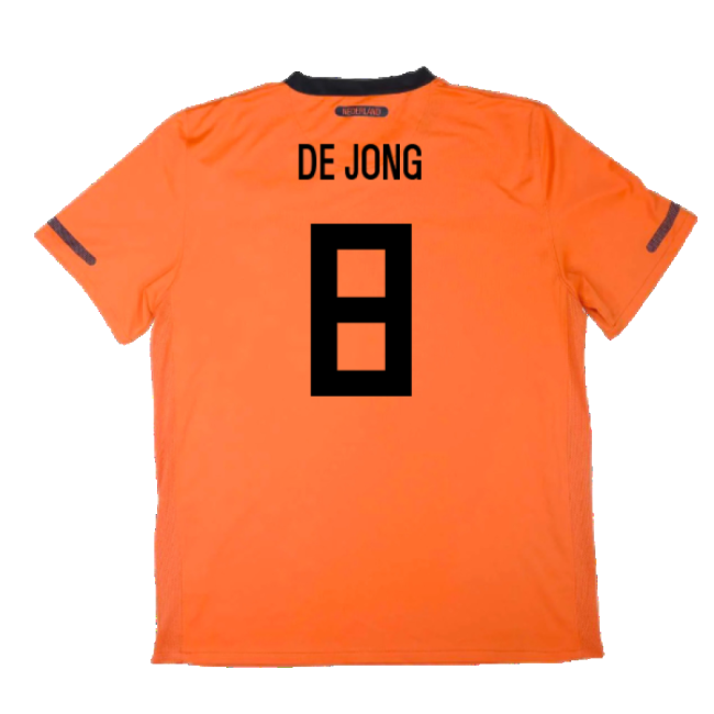 Holland 2010-11 Home Shirt ((Excellent) S) (De Jong 8)-Football Shirts Shop