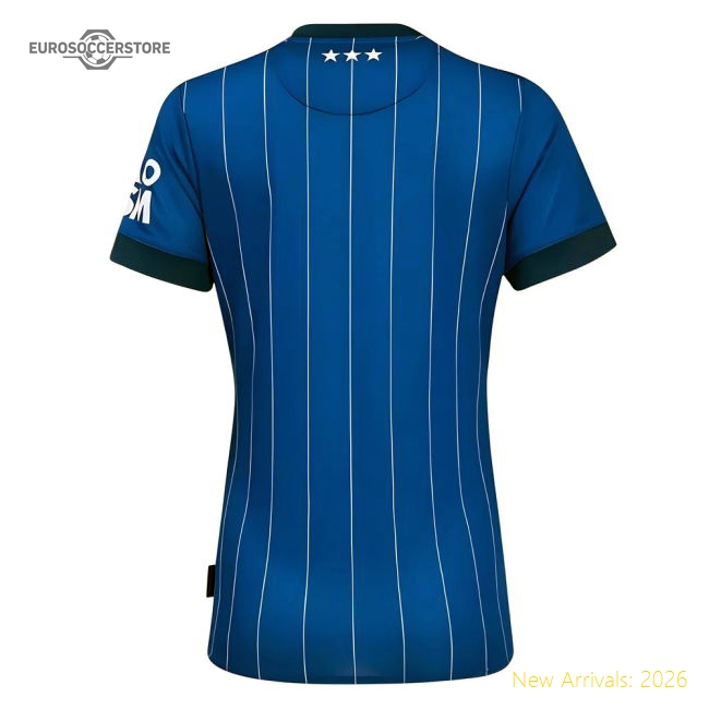2024-2025 Ipswich Town Home Shirt (Womens)-Football Shirts Shop