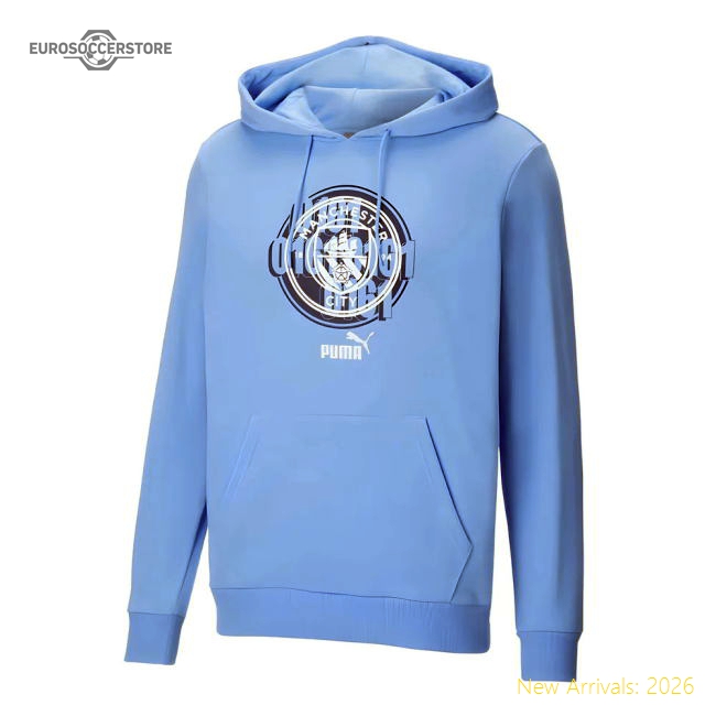 2024-2025 Man City ftblCulture Hoody (Light Blue)-Football Shirts Shop