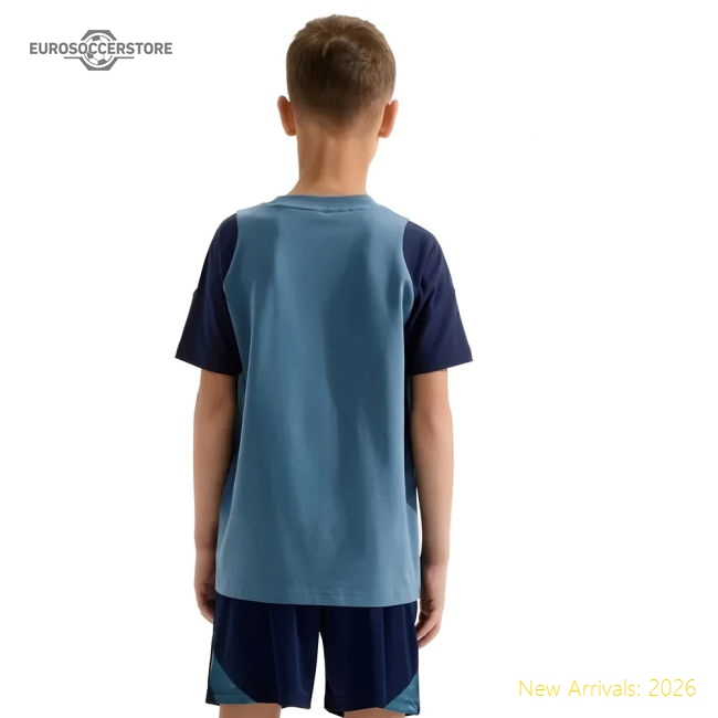 2025-2026 Arsenal Training Tee (Blanch Blue) - Kids-Football Shirts Shop
