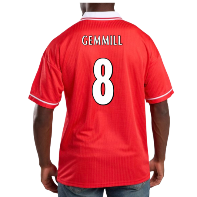 1998-2000 Nottingham Forest Home Retro Shirt (Gemmill 8)-Football Shirts Shop