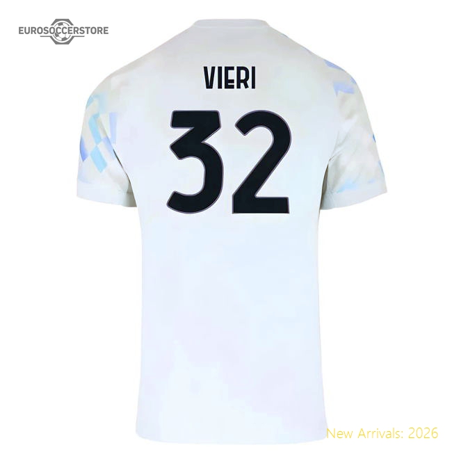2025-2026 Inter Milan Away Shirt (Vieri 32)-Football Shirts Shop