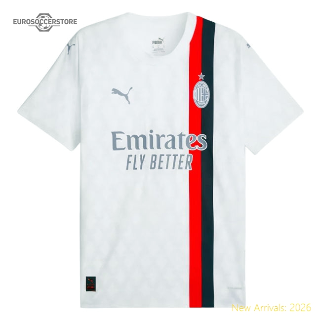 2023-2024 AC Milan Away Authentic Shirt-Football Shirts Shop