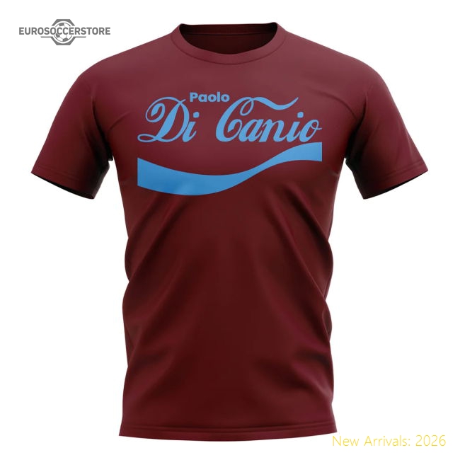 DiCanio Enjoy T-Shirt (Maroon)-Football Shirts Shop