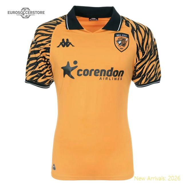 2025-2026 Hull City Home Shirt - Kids (Your Name)-Football Shirts Shop