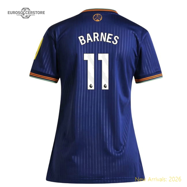 2025-2026 Newcastle Third Shirt (Womens) (Barnes 11)-Football Shirts Shop