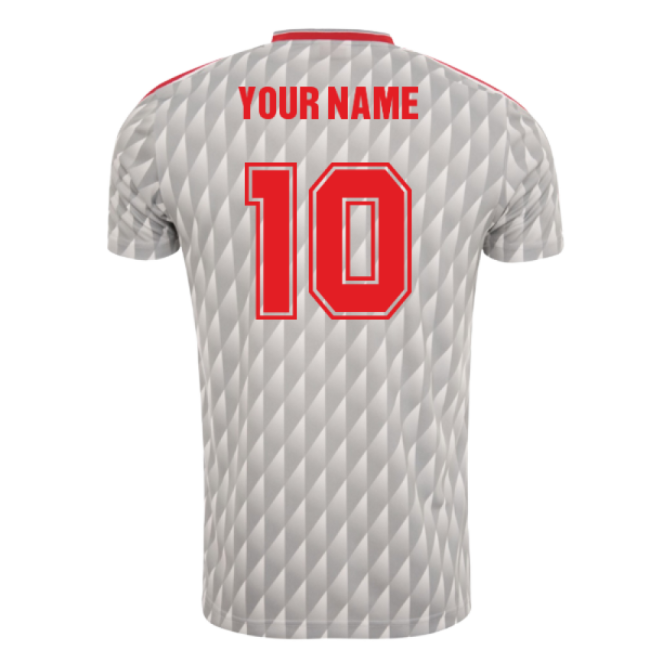 1989-1991 Liverpool Away Candy Retro Shirt (Your Name)-Football Shirts Shop