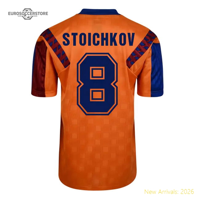 Score Draw Barcelona 1992 Away Shirt (Stoichkov 8)-Football Shirts Shop