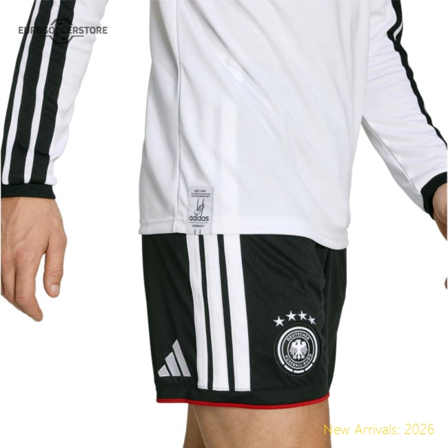 2026-2027 Germany Long Sleeve Home Shirt-Football Shirts Shop