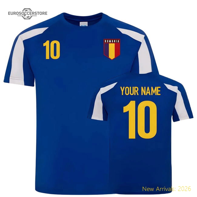 Romania Sports Training Jersey (Your Name)-Football Shirts Shop