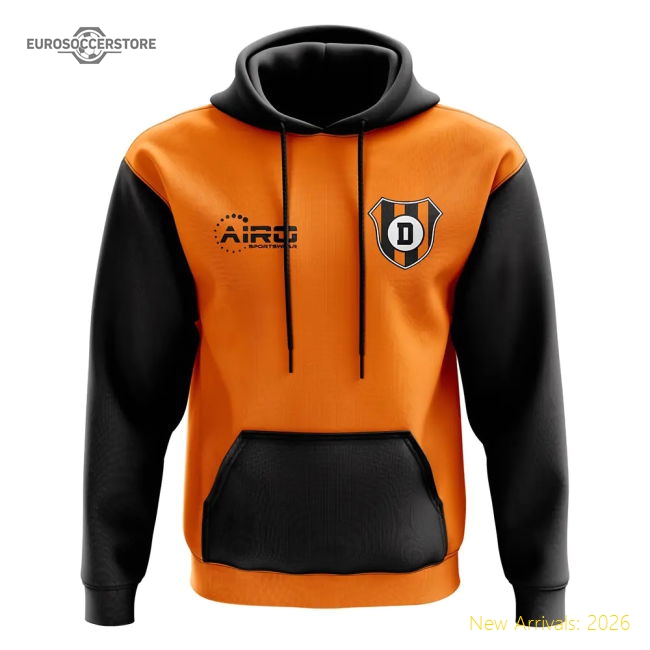 Dundee United Concept Club Football Hoody (Orange)-Football Shirts Shop