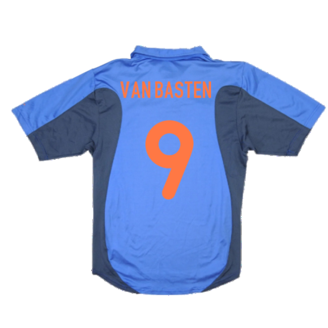 Holland 2000-02 Away Shirt ((Very Good) XL) (Van Basten 9)-Football Shirts Shop