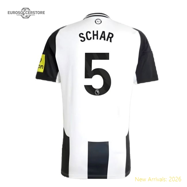 2024-2025 Newcastle Home Shirt (Schar 5)-Football Shirts Shop