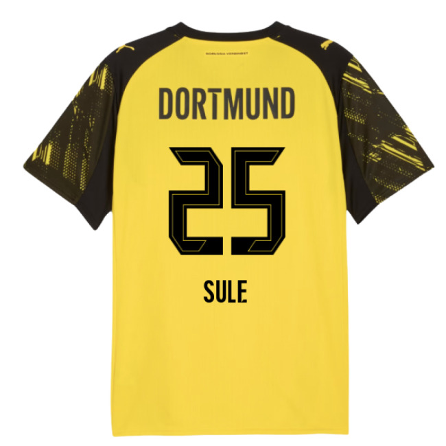 2025-2026 Borussia Dortmund Home Shirt (Sule 25)-Football Shirts Shop