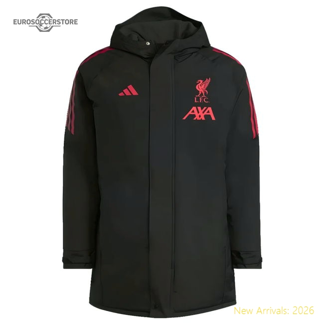 2025-2026 Liverpool Parka Jacket (Black)-Football Shirts Shop