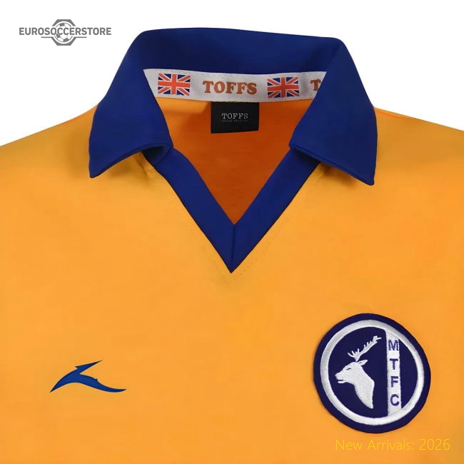 Mansfield Town 1976-77 Bukta Retro Football Shirt-Football Shirts Shop