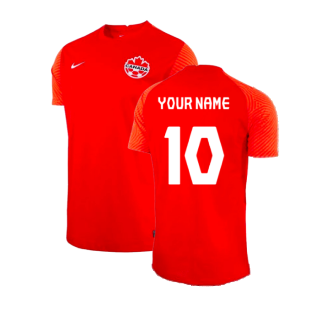 2022-2023 Canada Home Shirt (Your Name)-Football Shirts Shop