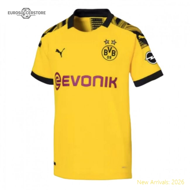 Borussia Dortmund 2019-20 Home Shirt (L) (Excellent)-Football Shirts Shop