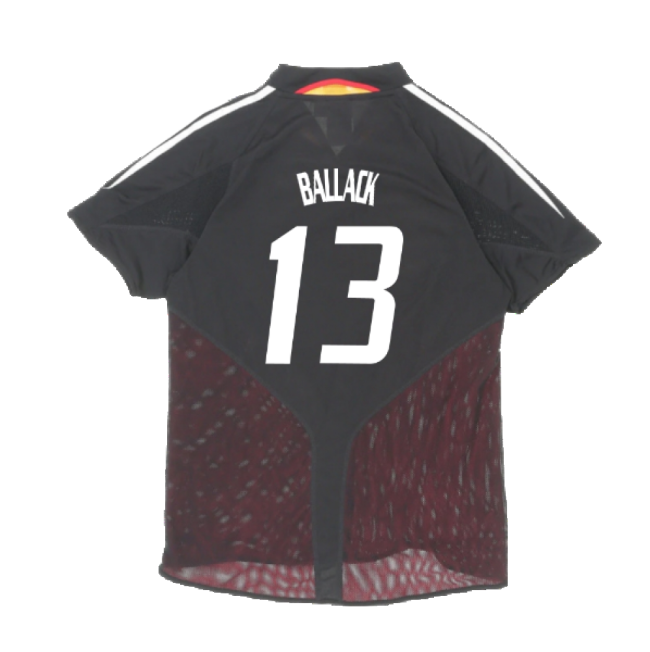 Germany 2004-06 Away Shirt ((Very Good) S) (Ballack 13)-Football Shirts Shop