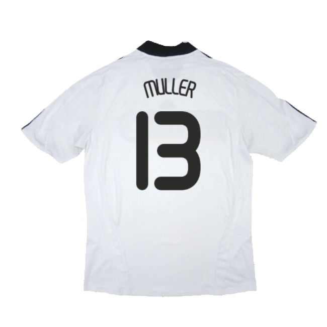 Germany 2008-09 Home Shirt ((Good) XL) (MULLER 13)-Football Shirts Shop