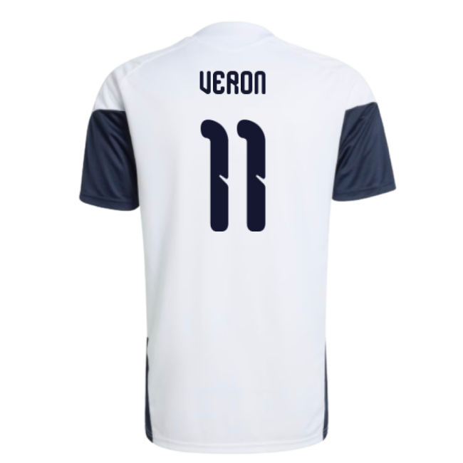 2026-2027 Argentina Training Jersey (White) (Veron 11)-Football Shirts Shop