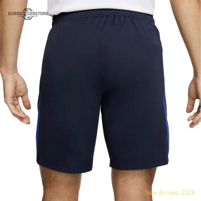 2025-2026 PSG Strike Training Shorts (Navy)-Football Shirts Shop