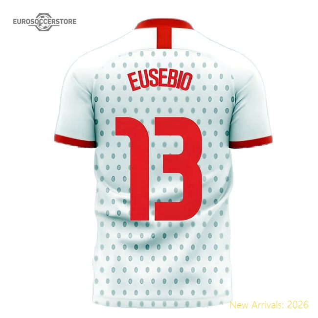 Portugal 2025-2026 Away Concept Football Kit (Libero) (EUSEBIO 13)-Football Shirts Shop