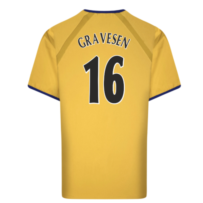 Everton 2003 Anniversary Retro Away Shirt (Gravesen 16)-Football Shirts Shop