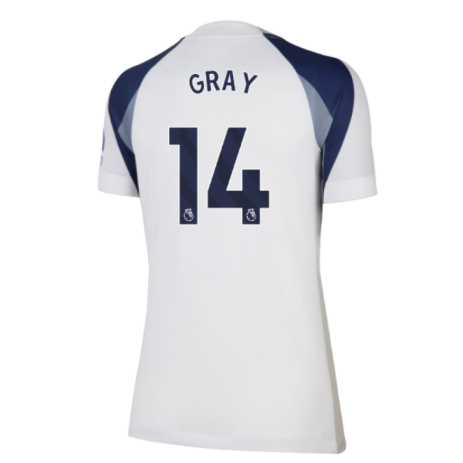 2025-2026 Tottenham Home Shirt (Womens) (Gray 14)-Football Shirts Shop