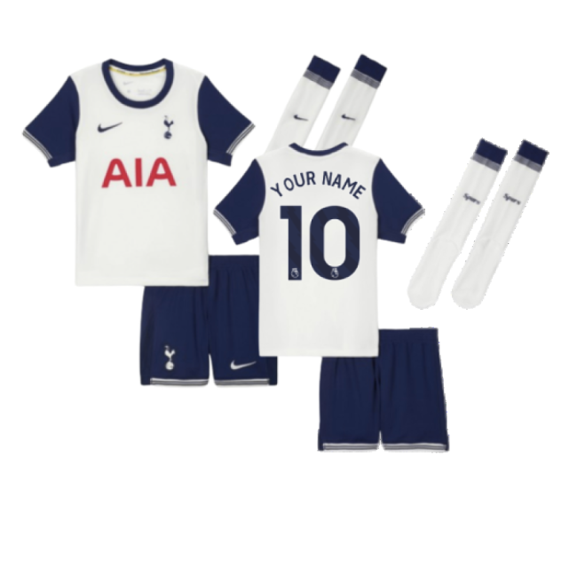 2024-2025 Tottenham Hotspur Home Mini Kit (Your Name)-Football Shirts Shop