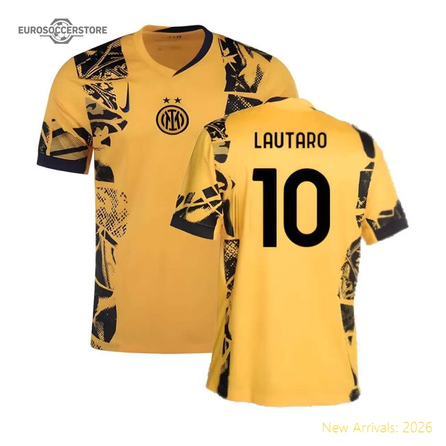 2024-2025 Inter Milan Third Shirt (Lautaro 10)-Football Shirts Shop